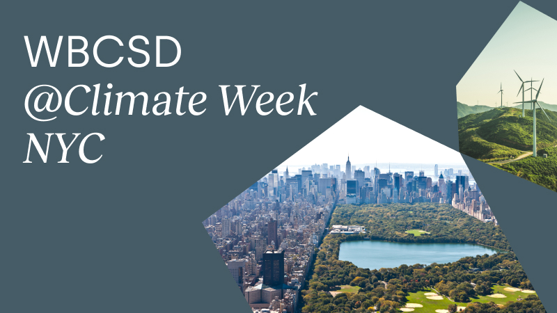 Join WBCSD @ Climate Week NYC 2023