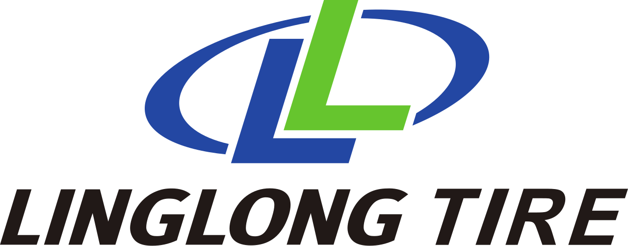 Linglong Tire logo with blue and green intertwined 'L' symbol above the bold 'LINGLONG TIRE' text.